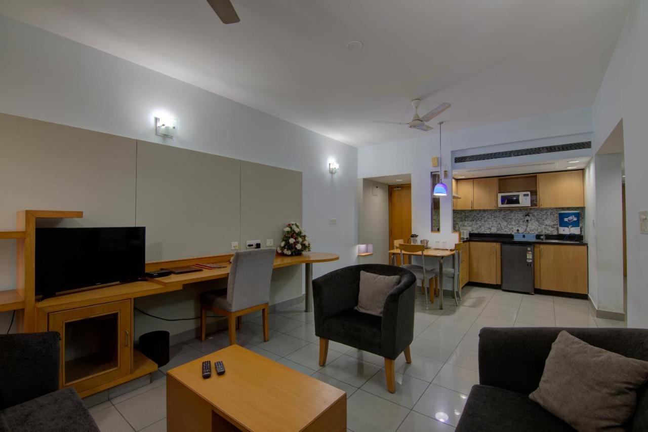 Tristar Serviced Apartments Bangalore Buitenkant foto